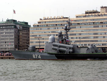 Russian navy ship