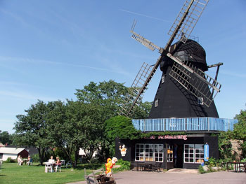 Windmill restaurant in Grönhögan